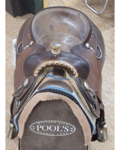 SELLE WESTERN OCCASION EQUITATION AMERICAINE USA CONTINENTAL