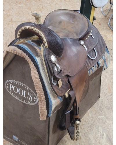 SELLE WESTERN OCCASION EQUITATION AMERICAINE USA CONTINENTAL