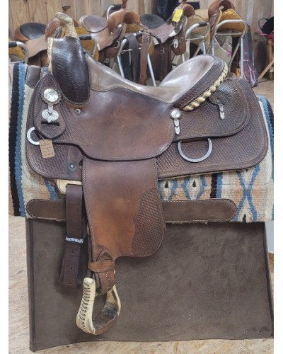 SELLE WESTERN OCCASION EQUITATION AMERICAINE USA CONTINENTAL