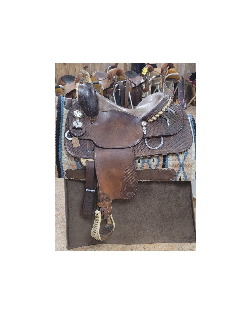 SELLE WESTERN OCCASION EQUITATION AMERICAINE USA CONTINENTAL
