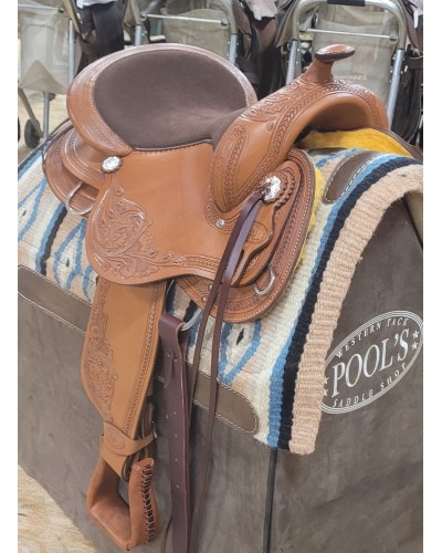 selle équitation western  barrel compétition west coast