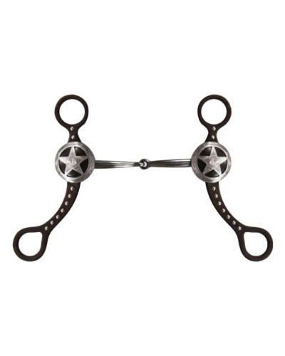 mors correctionnal embouchure western ranch equitation western shank snafle