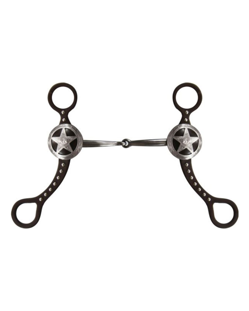 mors correctionnal embouchure western ranch equitation western shank snafle