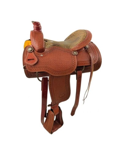 selle équitation western Hwest barrel compétition wade reining roping Pools west coast lakota denver DOUBLE S