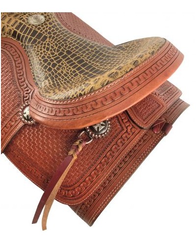 selle équitation western Hwest barrel compétition wade reining roping Pools west coast lakota denver DOUBLE S