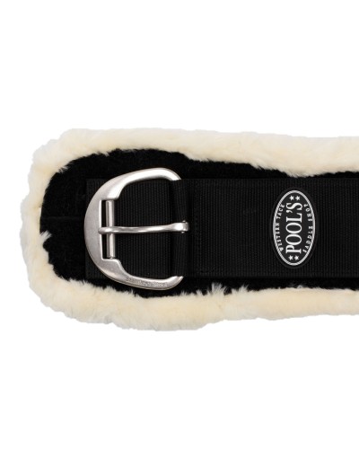 SANGLE WESTERN CHEVAL EQUITATION NEOPRENE MOUTON CUIR AMERICAINE