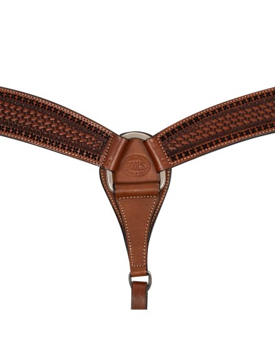 COLLIER DE CHASSE WESTERN AMERICAIN TRAVAIL POOLS LAKOTA WEST COAST H WEST