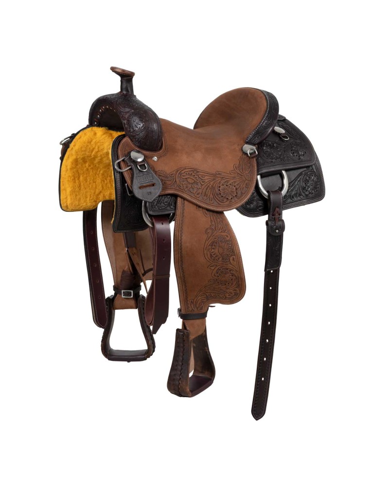 selle équitation western  barrel compétition west coast