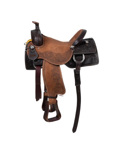 selle équitation western  barrel compétition west coast