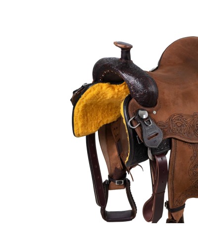 selle équitation western  barrel compétition west coast