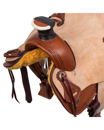 selle équitation western  barrel compétition west coast