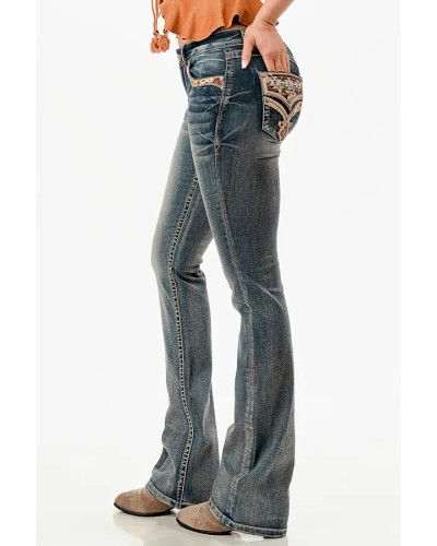 JEANS ARIAT CONFORTABLE DURABLE EQUITAION WESTERN GRACE IN LA