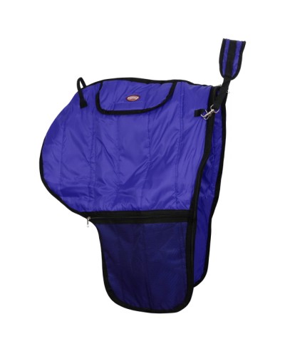 House de selle western matelassée