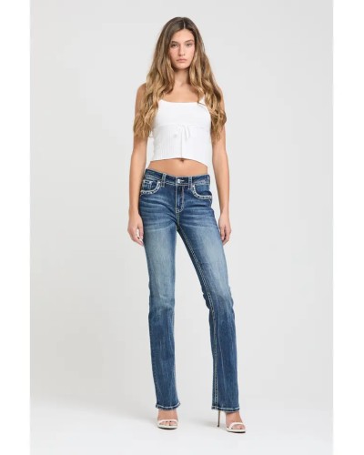 JEANS ARIAT CONFORTABLE DURABLE EQUITAION WESTERN GRACE IN LA