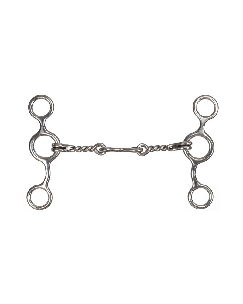 mors correctionnal embouchure western ranch equitation western shank snafle