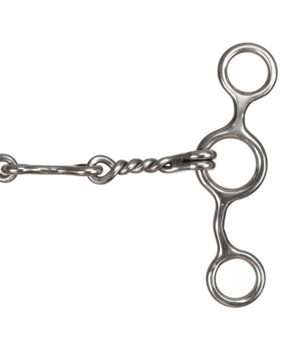 mors correctionnal embouchure western ranch equitation western shank snafle