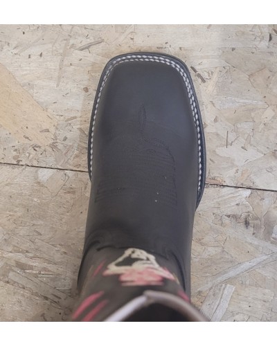 BOTTE TRAVAIL AMERICAINE ROBUSTE EQUITATION WESTERN