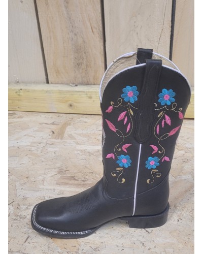 BOTTE TRAVAIL AMERICAINE ROBUSTE EQUITATION WESTERN