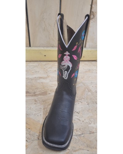 BOTTE TRAVAIL AMERICAINE ROBUSTE EQUITATION WESTERN
