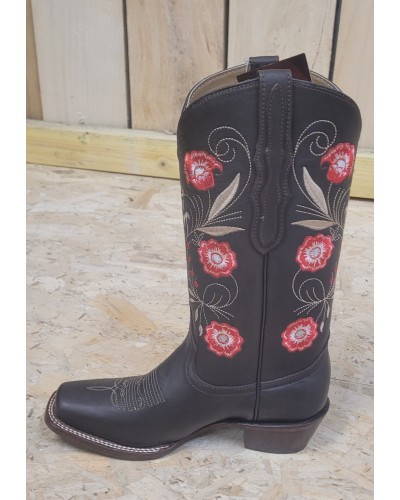 BOTTE TRAVAIL AMERICAINE ROBUSTE EQUITATION WESTERN