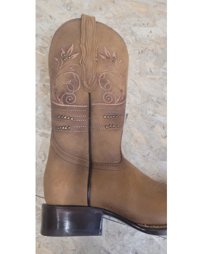 BOTTE TRAVAIL AMERICAINE ROBUSTE EQUITATION WESTERN