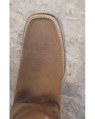 BOTTE TRAVAIL AMERICAINE ROBUSTE EQUITATION WESTERN