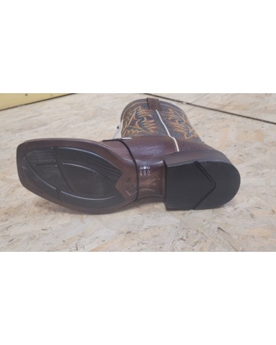 BOTTE TRAVAIL AMERICAINE ROBUSTE EQUITATION WESTERN