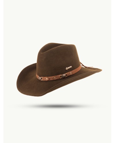 CHAPEAU TOMBSTONE DOUBLE S ARIAT TWISTER SOMHER  WESTERN  QUALITE