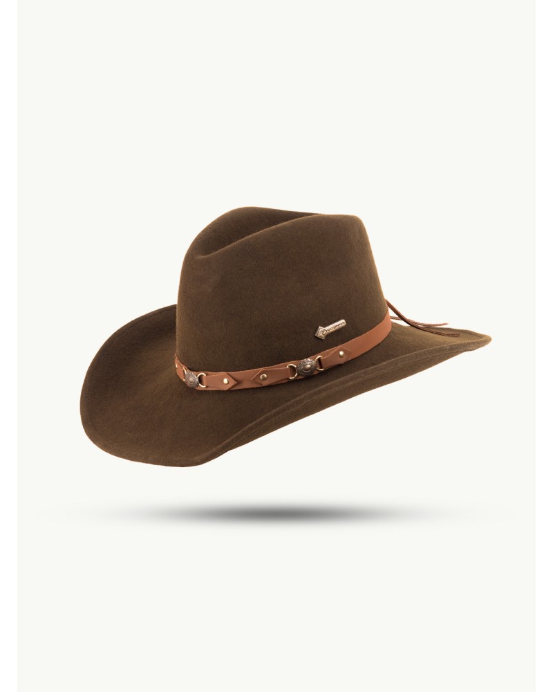 CHAPEAU TOMBSTONE DOUBLE S ARIAT TWISTER SOMHER  WESTERN  QUALITE