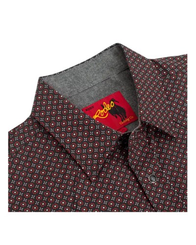 CHEMISE WESTERN AMERICAINE WRANGLER ARIAT STARS AND STRIPES RODEO CLOTHING