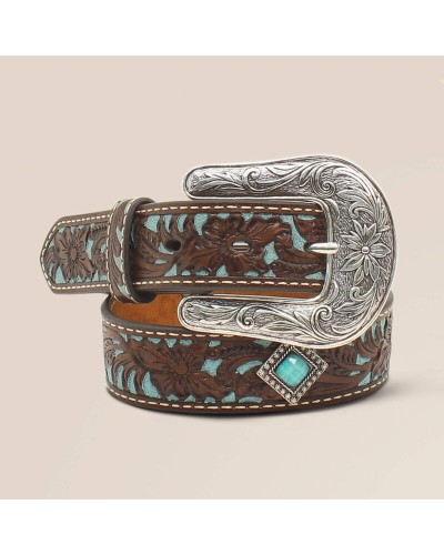 CEINTURE WESTERN STARS AND STRIPES SHOWMAN MEXICAINE USA EQUITATION SHOW