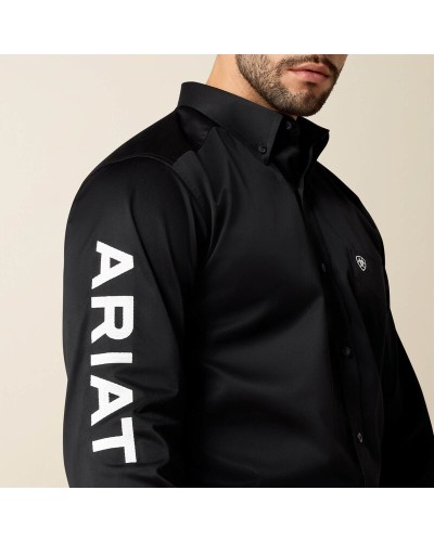 CHEMISE WESTERN AMERICAINE WRANGLER JACK DANIELS STARS AND STRIPES