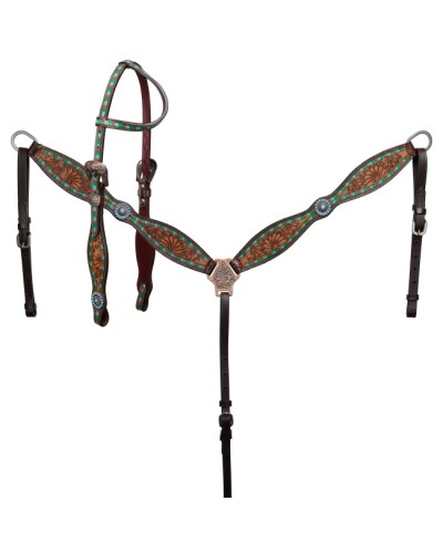 BRIDON WESTERN TRAVAIL HW SADDLERY LAKOTA POOLS WESTERN AMERICAIN