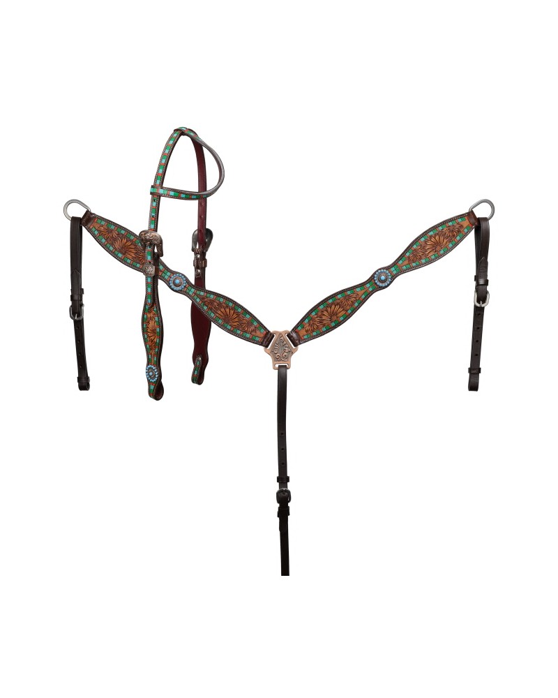 BRIDON WESTERN TRAVAIL HW SADDLERY LAKOTA POOLS WESTERN AMERICAIN