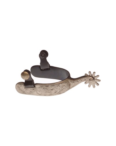 eperon western equitation cheval randonnee pools lanière courroie usa spur straps