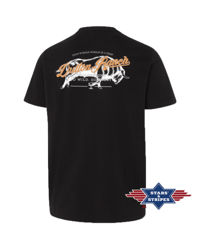 CHEMISE WESTERN AMERICAINE WRANGLER JACK DANIELS STARS AND STRIPES