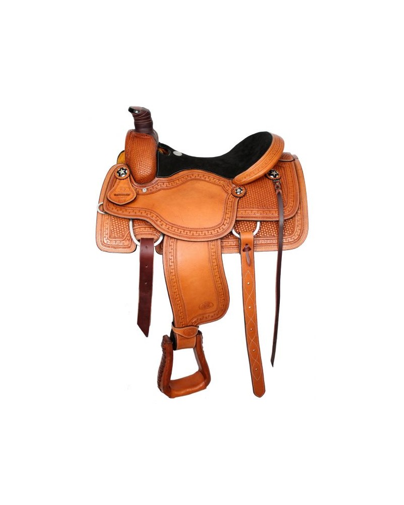 selle équitation western Hwest barrel compétition wade reining roping Pools west coast lakota denver DOUBLE S