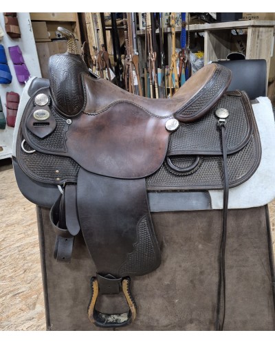 SELLE WESTERN OCCASION EQUITATION AMERICAINE USA CONTINENTAL