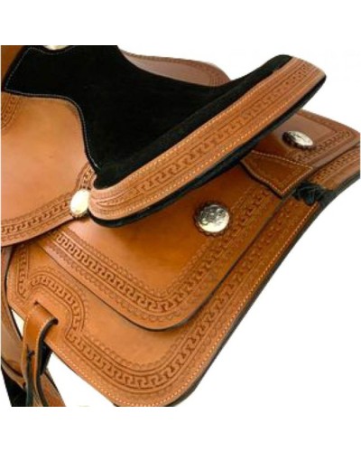 selle équitation western Hwest barrel compétition wade reining roping Pools west coast lakota denver DOUBLE S