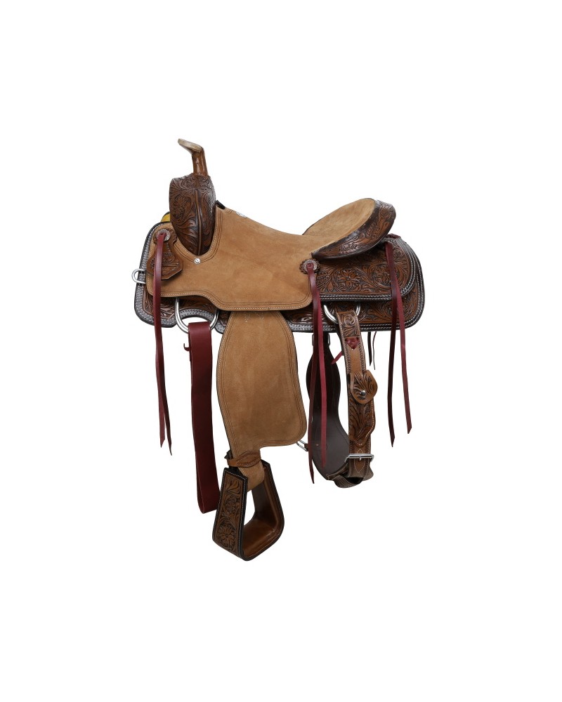 selle équitation western Hwest barrel compétition wade reining roping Pools west coast lakota denver DOUBLE S