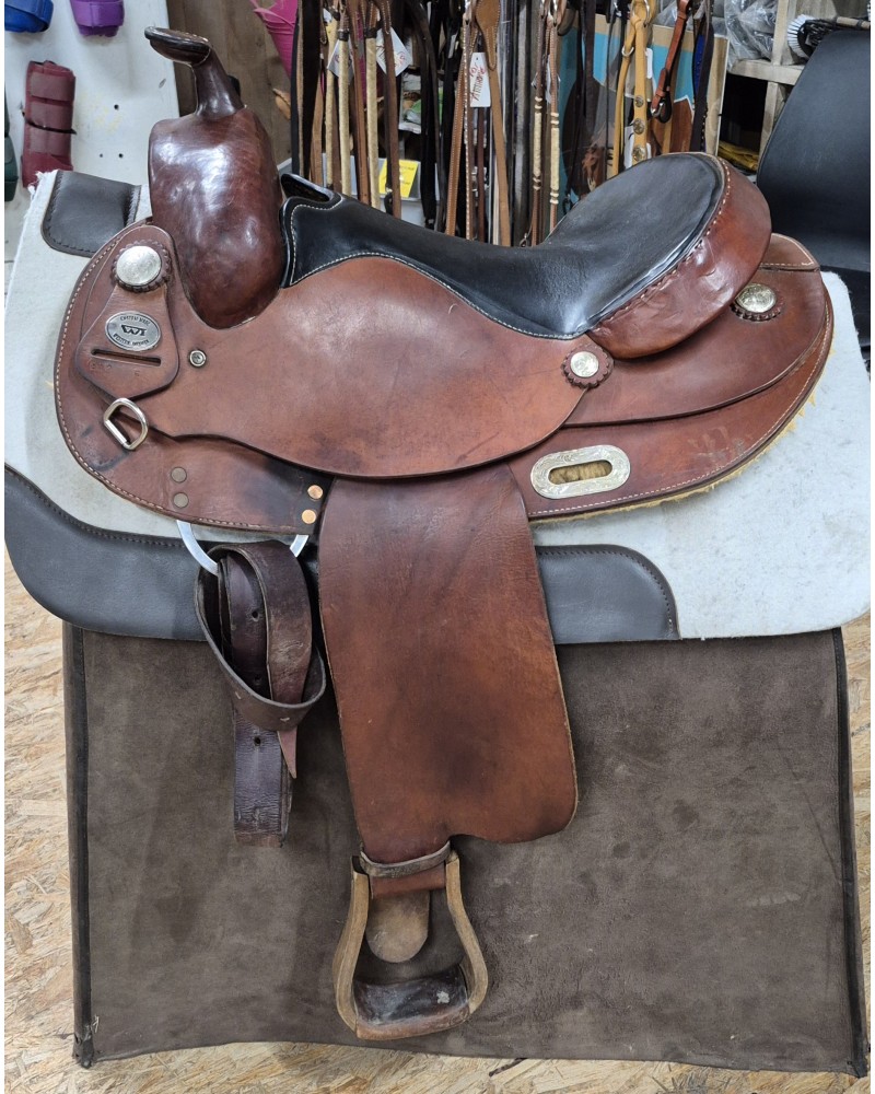 SELLE WESTERN OCCASION EQUITATION AMERICAINE USA CONTINENTAL