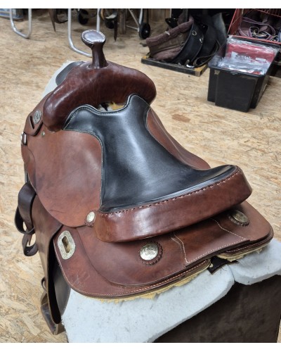 SELLE WESTERN OCCASION EQUITATION AMERICAINE USA CONTINENTAL