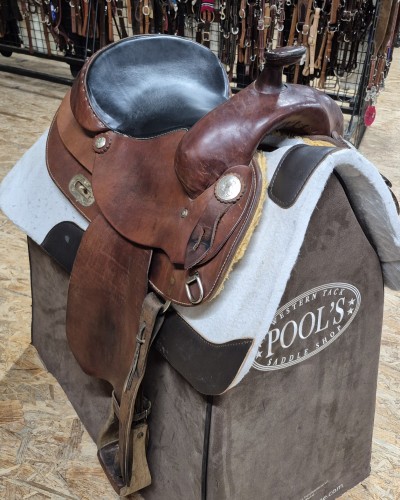 SELLE WESTERN OCCASION EQUITATION AMERICAINE USA CONTINENTAL