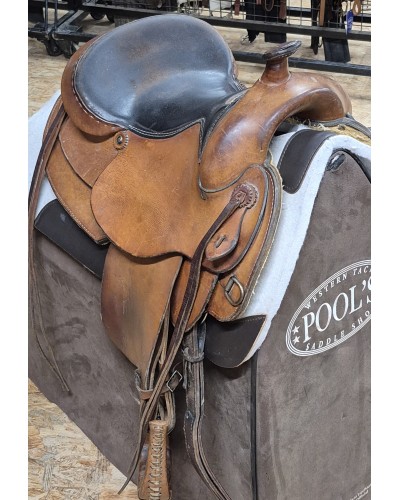 SELLE WESTERN OCCASION EQUITATION AMERICAINE USA CONTINENTAL