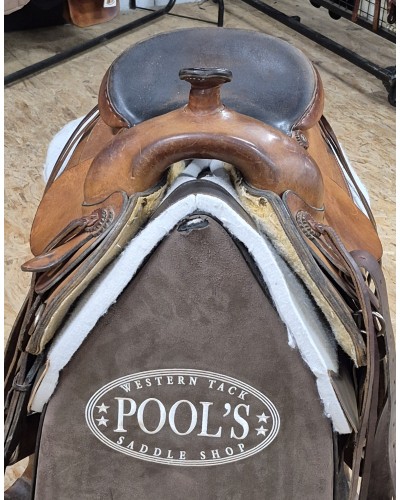 SELLE WESTERN OCCASION EQUITATION AMERICAINE USA CONTINENTAL