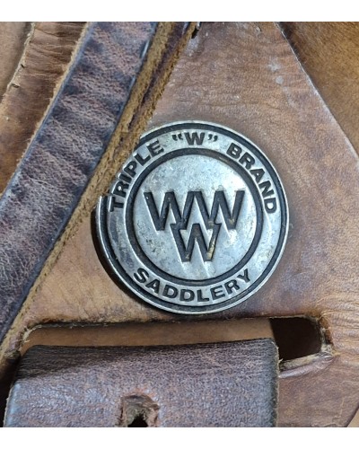 SELLE WESTERN OCCASION EQUITATION AMERICAINE USA CONTINENTAL