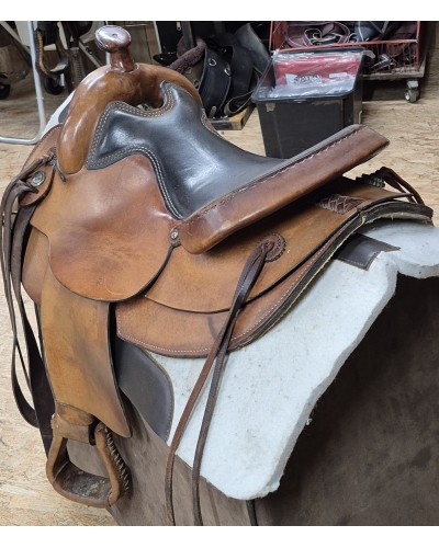 SELLE WESTERN OCCASION EQUITATION AMERICAINE USA CONTINENTAL