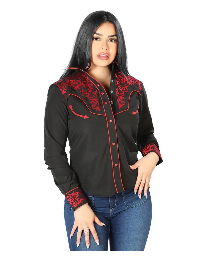 CHEMISE WESTERN AMERICAINE WRANGLER JACK DANIELS STARS AND STRIPES