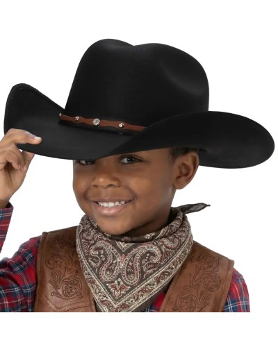 CHAPEAU WESTERN ENFANT PAILLE