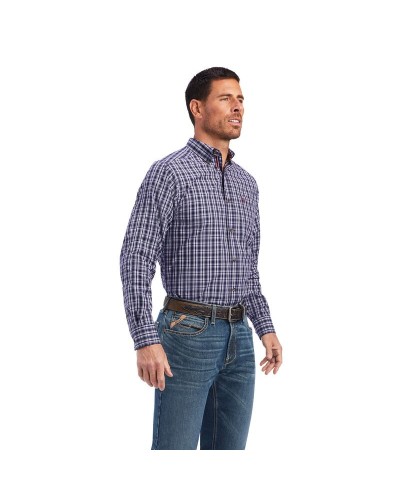 CHEMISE WESTERN AMERICAINE WRANGLER JACK DANIELS STARS AND STRIPES